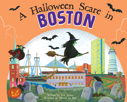 Hardcover A Halloween Scare in Boston Book