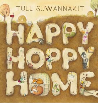 Hardcover Happy Hoppy Home Book