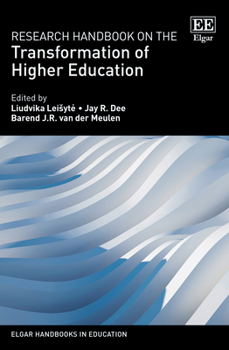 Hardcover Research Handbook on the Transformation of Higher Education Book