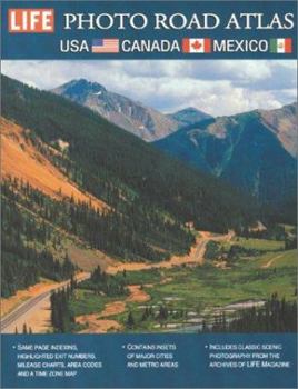 Paperback Life: Photo Road Atlas: U.S., Canada, Mexico Book