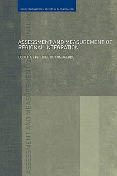 Paperback Assessment and Measurement of Regional Integration Book