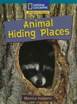 Paperback Windows on Literacy Fluent Plus (Science: Life Science): Animal Hiding Places Book