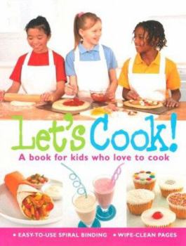 Hardcover Lets Cook Book