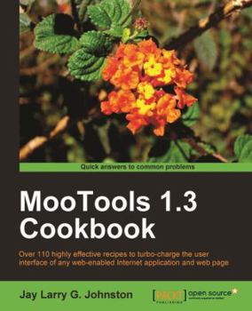 Paperback Mootools 1.3 Cookbook Book