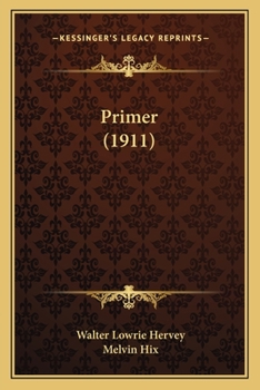 Paperback Primer (1911) Book