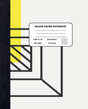 Graph Paper Notebook Quad Ruled 5x5: Geometry and Algebra - Composition Notebook for Girls Boys Students - cute Notebook for College School - Geometric Shapes Design