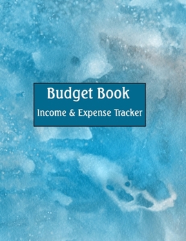 Paperback Budget Book Income and Expense Tracker: Spending Journal and Notebook - Monthly, Weekly Financial and Accounting Planner and Bill Organizer, Budgeting Book