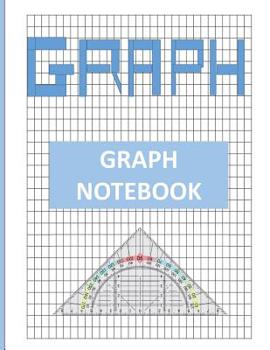 Graph Notebook: 8.5 x 11inch notebook of graph paper, ready for use. 100 double sided pages. Great for Math, school, college.