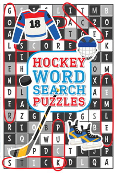 Paperback Hockey Word Search Puzzles Book