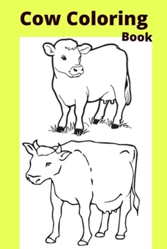 Paperback Cow Coloring Book: For Kids Ages 5-10 [Large Print] Book