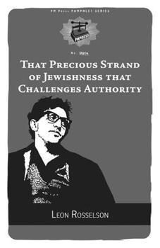 Paperback That Precious Strand of Jewishness That Challenges Authority Book