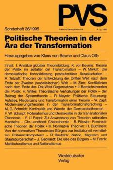 Paperback Politische Theorien in Der Ära Der Transformation [German] Book