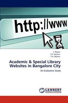 Paperback Academic & Special Library Websites in Bangalore City Book