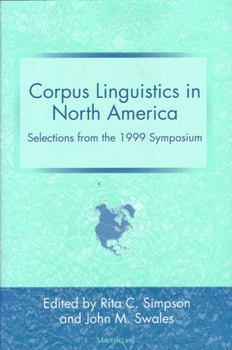 Paperback Corpus Linguistics in North America: Selections from the 1999 Symposium Book