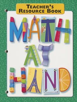 Paperback Great Source Math at Hand: Teacher's Resource Book