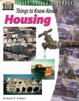 Paperback Life Skills Literacy: Things to Know about Housing Book