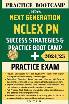 Paperback Next Generation NCLEX PN Success Strategies and Practice Bootcamp Book