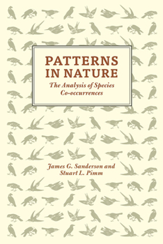 Hardcover Patterns in Nature: The Analysis of Species Co-Occurrences Book