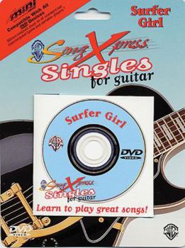 DVD SongXpress Singles for Guitar -- Surfer Girl (miniDVD) Book