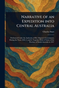 Paperback Narrative of an Expedition Into Central Australia Book
