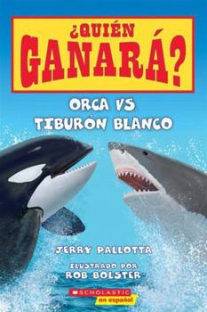 Hardcover Orca vs. Tiburon Blanco (Killer Whale vs. Great White Shark) [Spanish] Book