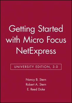 Paperback Getting Started with Micro Focus Netexpress Book
