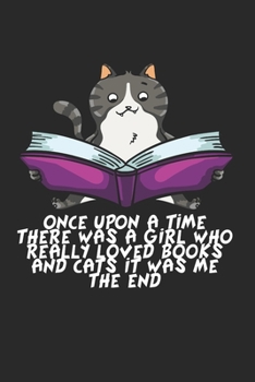 Katze Buch Notizbuch: Katze Lesen Notizbuch für Bücher Liebhaber / Notizheft / Notizblock A5 (6x9in) Dotted Notebook / Punkteraster / 120 gepunktete Seiten (German Edition)