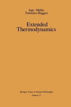 Paperback Extended Thermodynamics Book