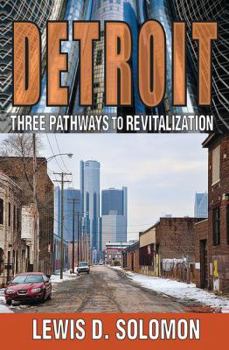 Hardcover Detroit: Three Pathways to Revitalization Book