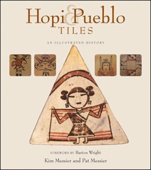 Paperback Hopi & Pueblo Tiles: An Illustrated History Book