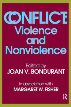 Hardcover Conflict: Violence and Nonviolence Book