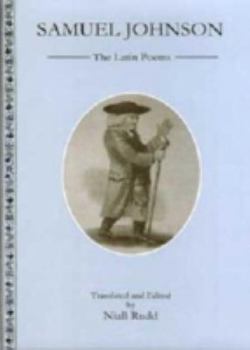 Hardcover Samuel Johnson: The Latin Poems Book