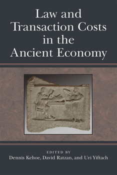 Hardcover Law and Transaction Costs in the Ancient Economy Book