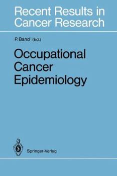 Paperback Occupational Cancer Epidemiology Book