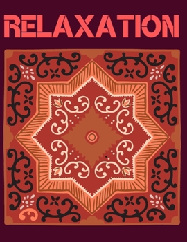 Paperback Relaxation: Coloring Book Relaxing Drawing For Adults Book