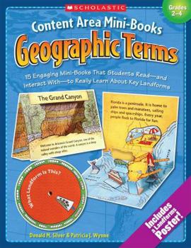 Paperback Content Area Mini-Books: Geographic Terms, Grades 2-4: 15 Engaging Mini-Books That Students Read-And Interact With-To Really Learn about Key Landforms Book