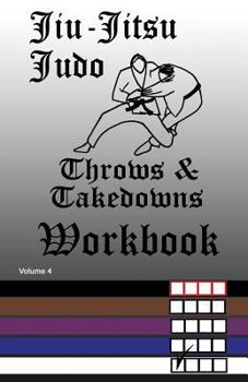 Paperback Jiu-Jitsu Judo Throws & Takedowns Workbook Book