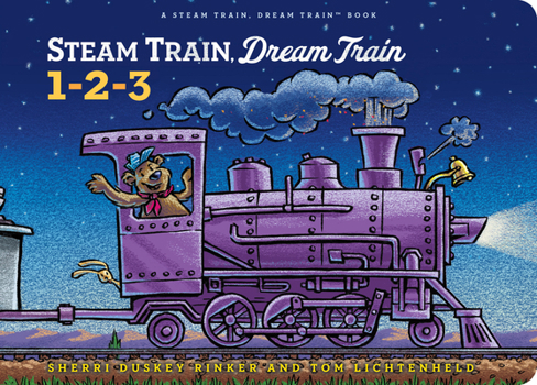 Board book Steam Train, Dream Train 1-2-3 Book
