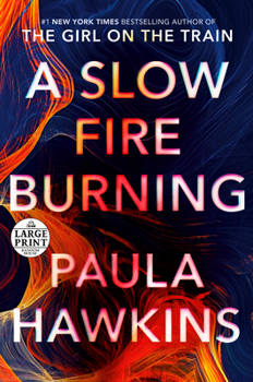 Paperback A Slow Fire Burning [Large Print] Book