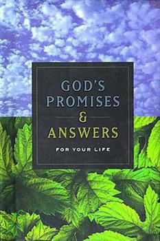 Hardcover God's Promises & Answers: For Your Life Book