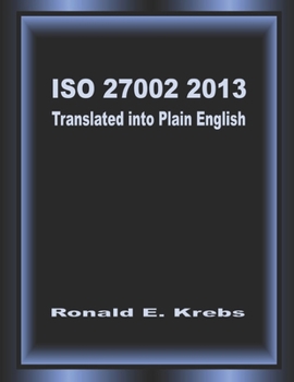 Paperback ISO 27002 2013 Translated into Plain English Book