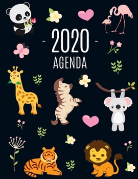 Animales de la Selva Agenda 2020: Planificador Diaria | Ideal Para la Escuela, el Estudio y la Oficina | Enero a Diciembre 2020 (Spanish Edition)