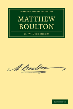 Paperback Matthew Boulton Book
