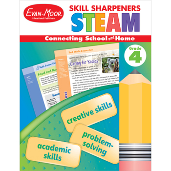 Paperback Skill Sharpeners: Steam, Grade 4 Book