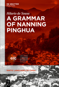 Hardcover A Grammar of Nanning Pinghua Book