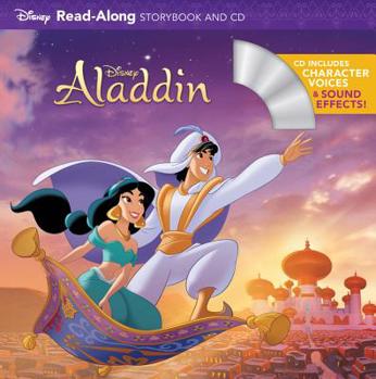 Paperback Aladdin Read-Along Storybook and CD Book