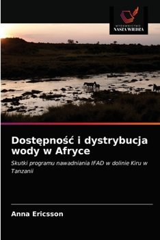 Paperback Dostępnośc i dystrybucja wody w Afryce [Polish] Book