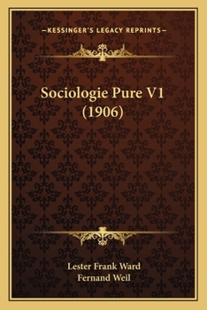 Paperback Sociologie Pure V1 (1906) [French] Book