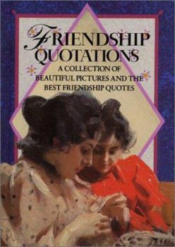 Hardcover Friendship Quotations Book