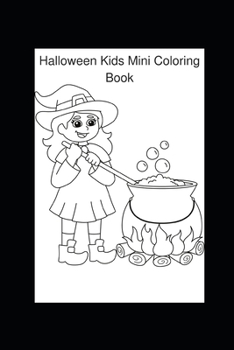 Paperback Halloween Mini Kids Coloring Book